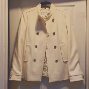 Banana republic wool military peacoat